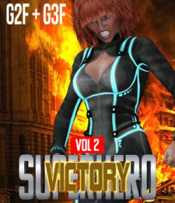 SuperHero Victory for G2F and G3F Volume 2