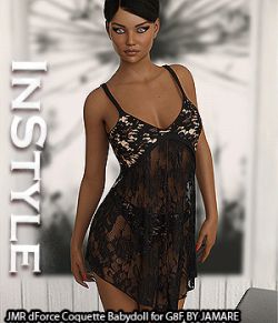 InStyle - JMR dForce Coquette Babydoll for G8F