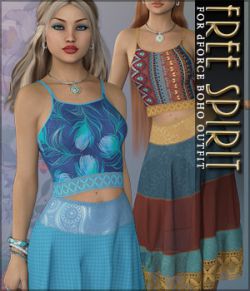 Free Spirit for dForce Boho Outfit