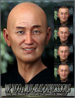 Mixable Expressions for Mr Woo 8 and Genesis 8 Male(s)