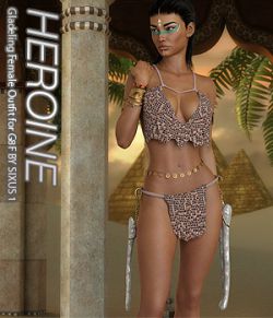 HEROINE - Gladeling Female Outfit for G8F