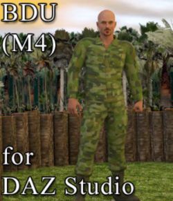 BDU for M4 in DAZ Studio