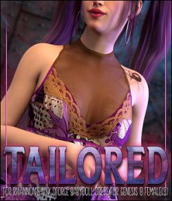 Tailored for NyX dForce Babydoll Dress for Genesis 8 Females