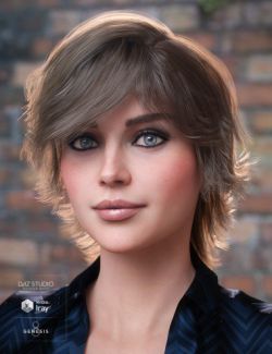 Greer Hair for Genesis 8 Female(s)