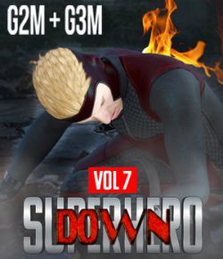 SuperHero Down for G2M and G3M Volume 7