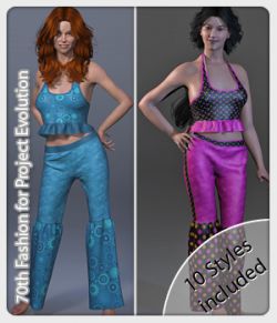 70th Fashion and 10 Styles for Project Evolution