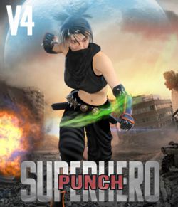 SuperHero Punch for V4 Volume 1