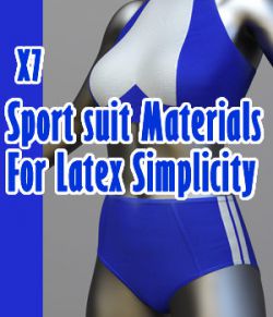 x7 Sport suit Materials For Latex Simplicity