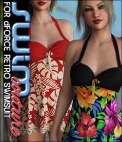 SWIM Couture for dForce Retro Swimsuit