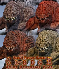 Sledge Skins Expansion Pack for Daz Studio