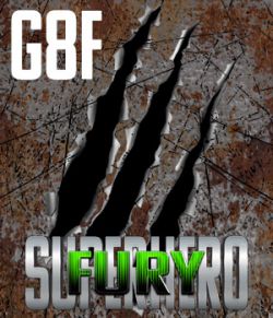 SuperHero Fury for G8F Volume 1