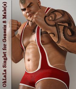 OhLaLa Singlet for Genesis 8 Male dForce