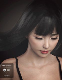 Grace Yong and Grace Yong Hair for Genesis 8 Female(s)