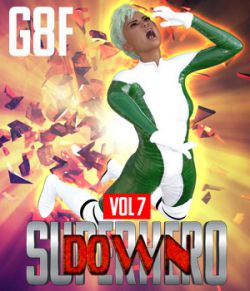 SuperHero Down for G8F Volume 7