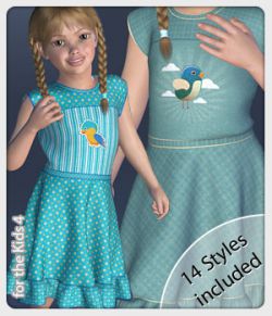 Melly Dress and 14 Styles for the Kids 4