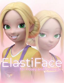 ElastiFace Expressions for Posey and Petunia