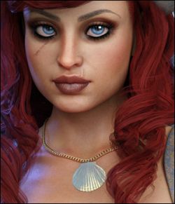 Kultira and Kultira Necklace for Genesis 8 Female