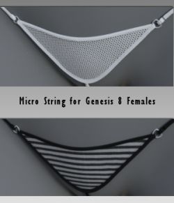 Micro String for Genesis 8 Female