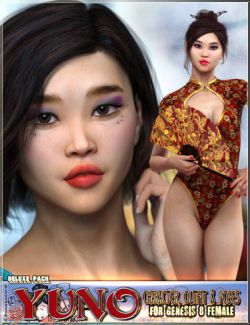 Japanese Bodysuit Tattoo for G8F 2D Graphics 3D Figure Assets Serbere3D