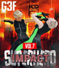 SuperHero Impact for G3F Volume 7