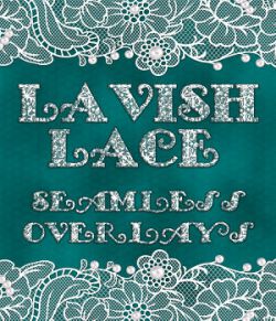 Lavish Lace Seamless Overlays with Bonus