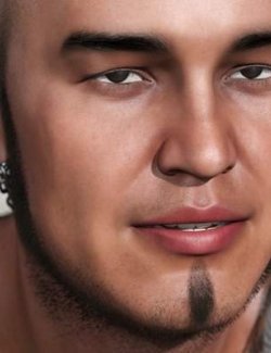 Urban Cool- Facial Hair for Genesis 8 Male