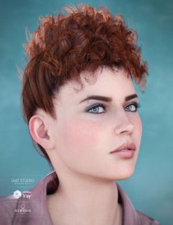 Bernedette Hair for Genesis 8 Female(s)