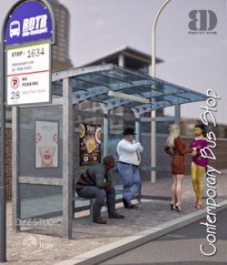 Contemporary Bus Stop