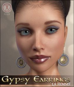 Gypsy Earrings La Femme Poser Figure