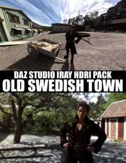 Old Swedish Town- DAZ Studio Iray HDRI Pack