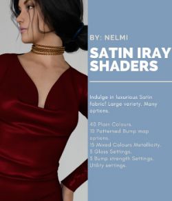 NELMI - Satin Iray Shaders Merchant Resource