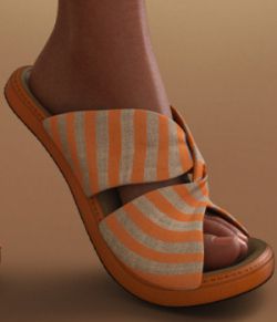 Joyce Sandals for Genesis 8 Female