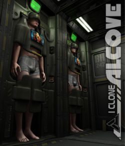 I Clone Alcove for Poser and DS