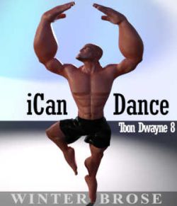iCan DANCE Poses for Toon Dwayne 8 (TD8)