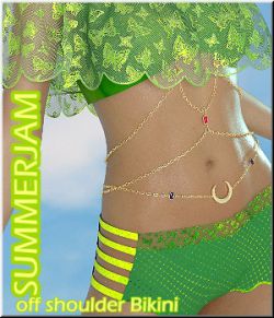 Summerjam- Off Shoulder Bikini