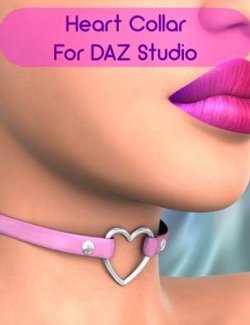 Heart Collar For DAZ Studio
