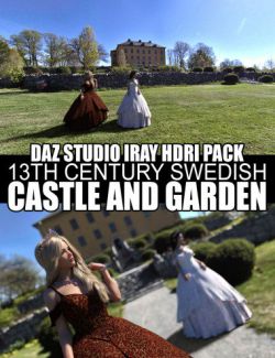 Swedish Castle And Garden- DAZ Studio Iray HDRI Pack