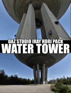 Water Tower- DAZ Studio Iray HDRI Pack