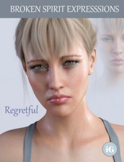 iG Broken Spirit Expressions for Genesis 8 Female