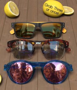 Lemon Glasses - 3 in 1