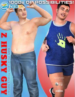 Z Husky Guy Shape Preset and Poses for Genesis 8 Male