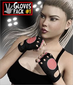 Gloves Pack 1 for Genesis 8 Females