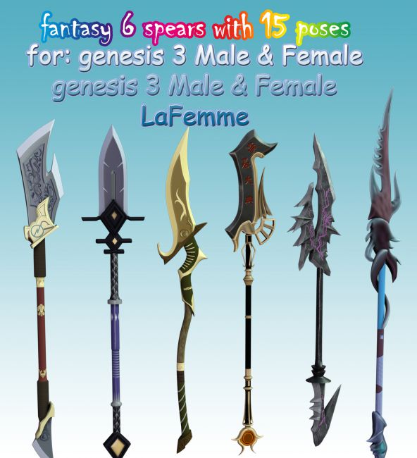 Spears and polearms by KupoGames on DeviantArt