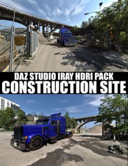 Construction Site- DAZ Studio Iray HDRI Pack