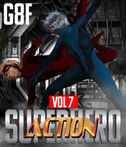 SuperHero Action for G8F Volume 7