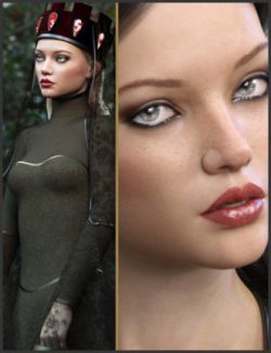 High Fantasy Adeline Clothing, Character and Hair Bundle