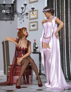 dForce 1920s Boudoir Textures