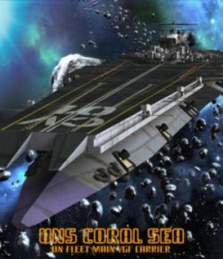 UNS Coral Sea Space Carrier for Poser