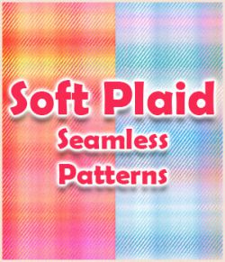 Seamless Soft Plaid Patterns