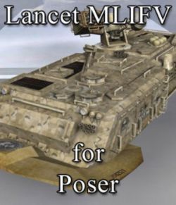 Lancet MLIFV for Poser